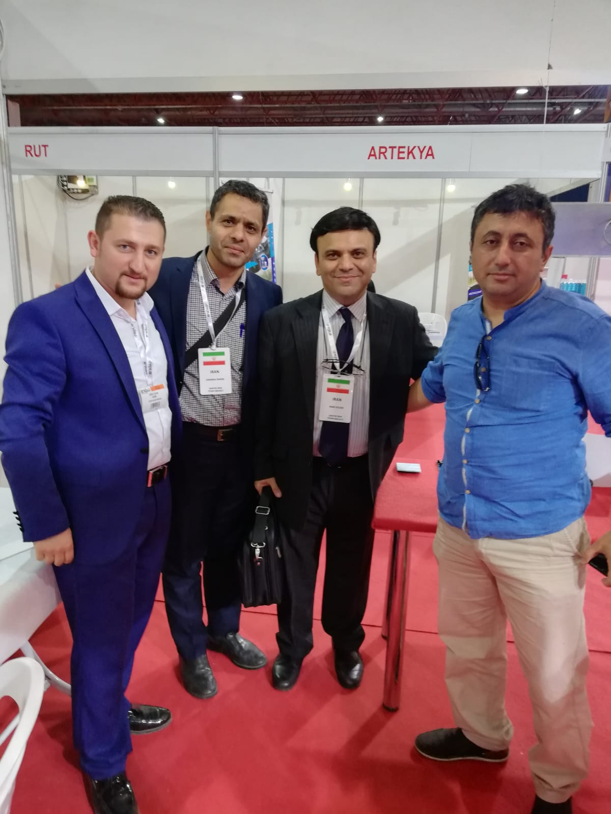 SANTEK 2018 EHR Elektronik booth