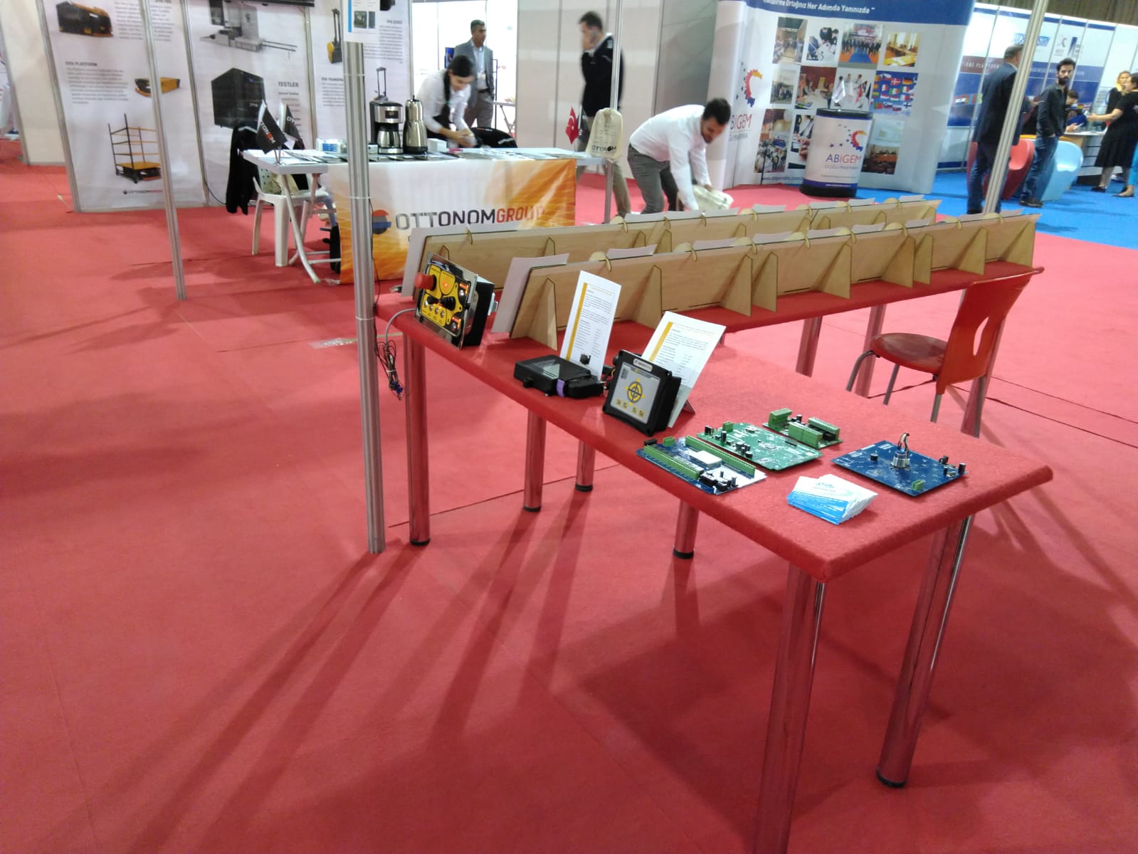 SANTEK 2018 EHR Elektronik booth