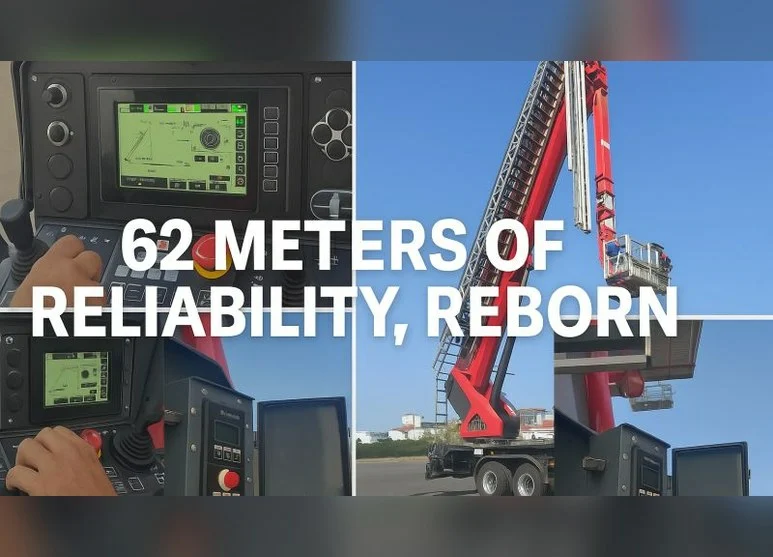62 m İtfaiye Merdiveni Yeniden Hayatta