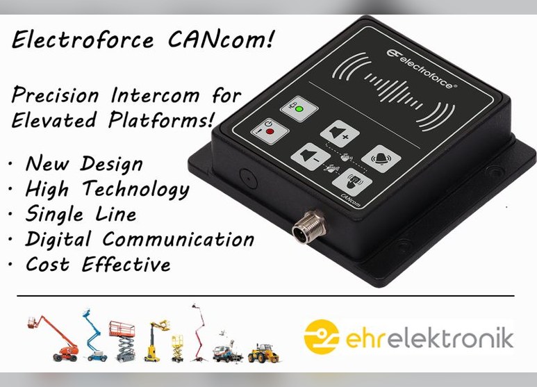 Electroforce CANcom intercom unit
