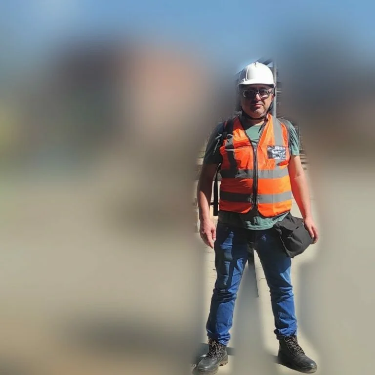 EHR Elektronik engineer during on-site service in Durban, South Africa