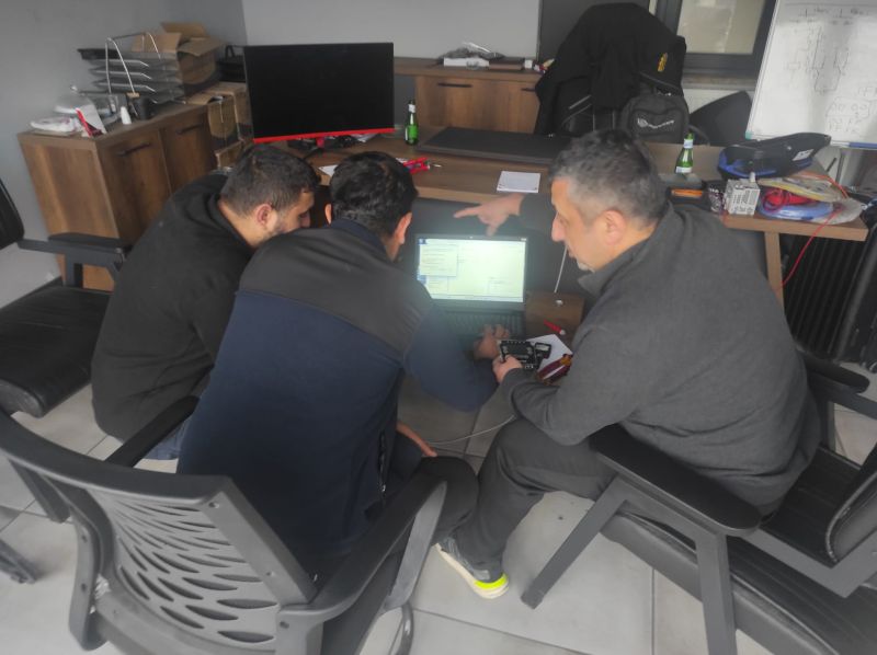 CAN and CODESYS training for the Kontromas engineering team