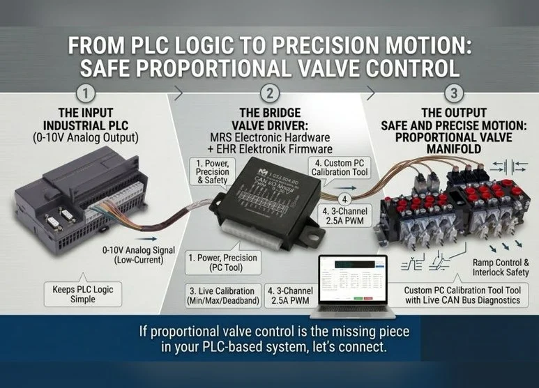 From PLC Logic to Precision Motion: Safe Proportional Valve Control